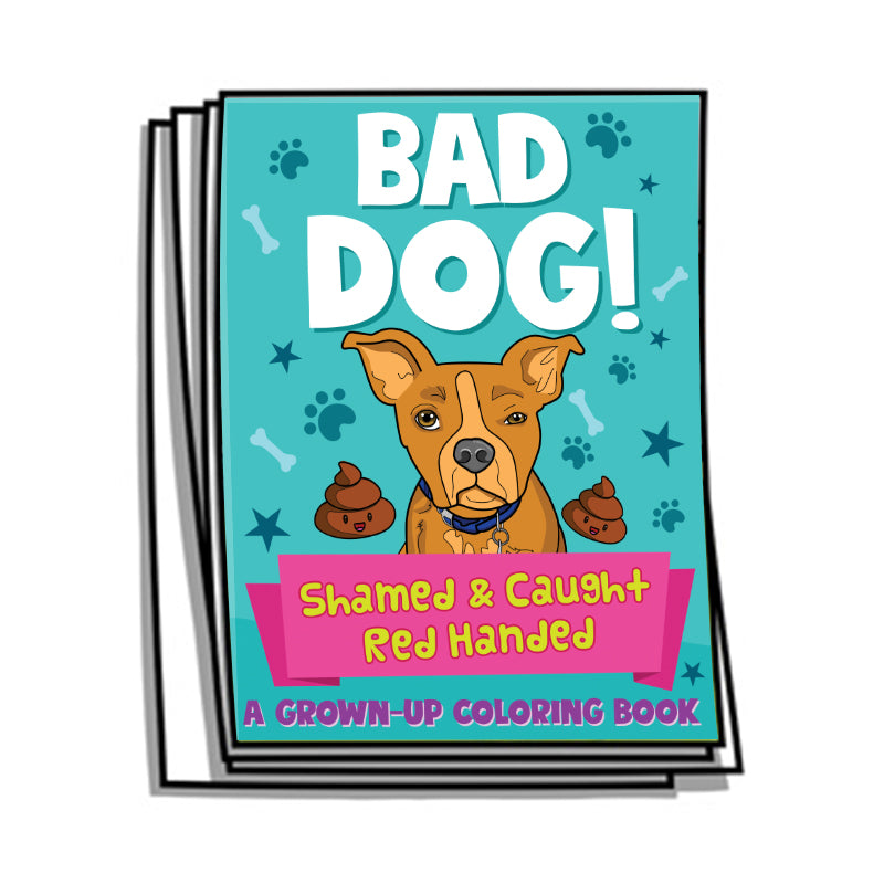 Bad Dog! Coloring Pages - Digital Printable