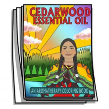Load image into Gallery viewer, Cedarwood Essential Oil Coloring Pages
