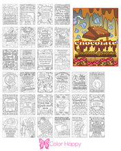 Load image into Gallery viewer, Chocolate Indulgence Coloring Pages
