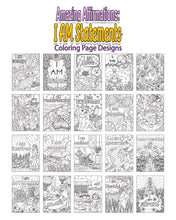 Load image into Gallery viewer, Amazing Affirmations – I AM Coloring Pages
