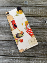 Load image into Gallery viewer, Eyeglass Case - Wine and Cheese Design - Great for Reading Glasses, Regular Glasses and Sunglasses
